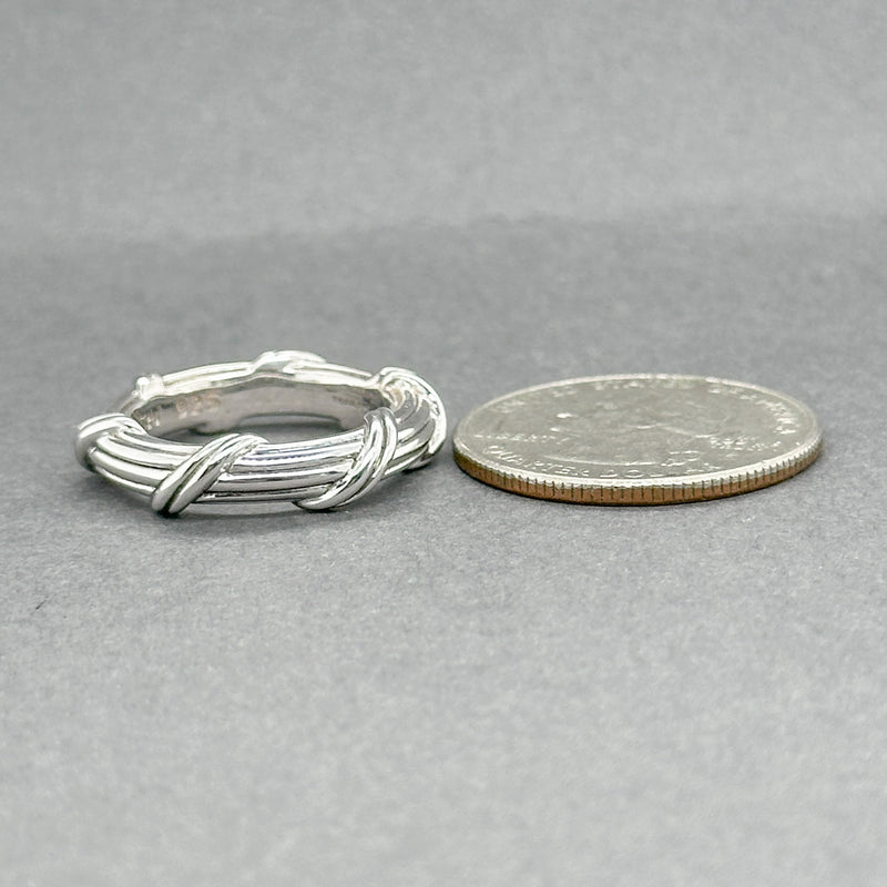 Estate Peter Thomas Roth SS Ribbon & Reed Ring – Walter Bauman Jewelers