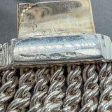 Estate Tiffany & Co. SS 9 Row Rope Bracelet
