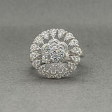Estate SS CZ Cocktail Ring