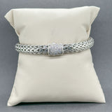 Estate John Hardy SS Diamond Icon Bracelet