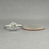 Estate SS CZ Promise Ring