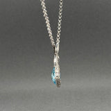 Estate John Hardy SS 18 7.84ct Topaz Batu Kawung Pendant