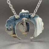 Estate SS Southwest Turquoise Convertible Necklace