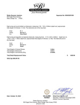 Estate 14K W Gold 0.44ct Sapphire & 0.51ctw Diamond Cluster Ring