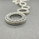 Estate Lagos SS Cascading Circles Pendant