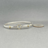 Estate Tiffany & Co. SS 18 Hook Bracelet