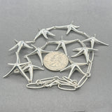 Estate Tiffany & Co. SS 10 Starfish Station Necklace