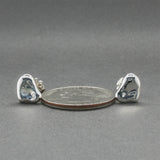 Estate Tiffany & Co. Peretti SS Full Heart Stud Earrings