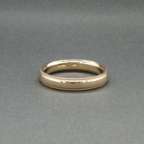 Estate 14K Y Gold 4.14mm Milgrain Ring