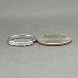 Estate 14K W Gold 0.35ctw G-H/SI1-2 Diamond Ring
