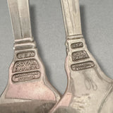 Estate International Silver Royal Danish SS 5pc Dinner Flatware Set