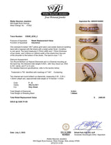 Estate 14K Y Gold 0.43ctw Diamond Anniversary Ring