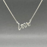 Estate Tiffany & Co. SS Picasso Love Graffiti Necklace