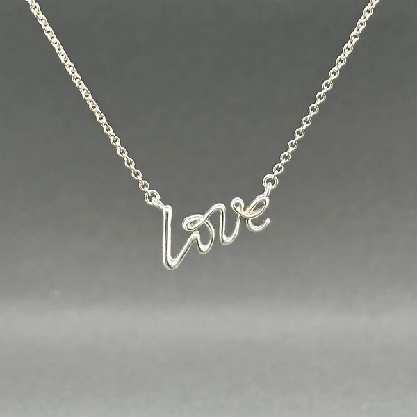 Estate Tiffany & Co. SS Picasso Love Graffiti Necklace