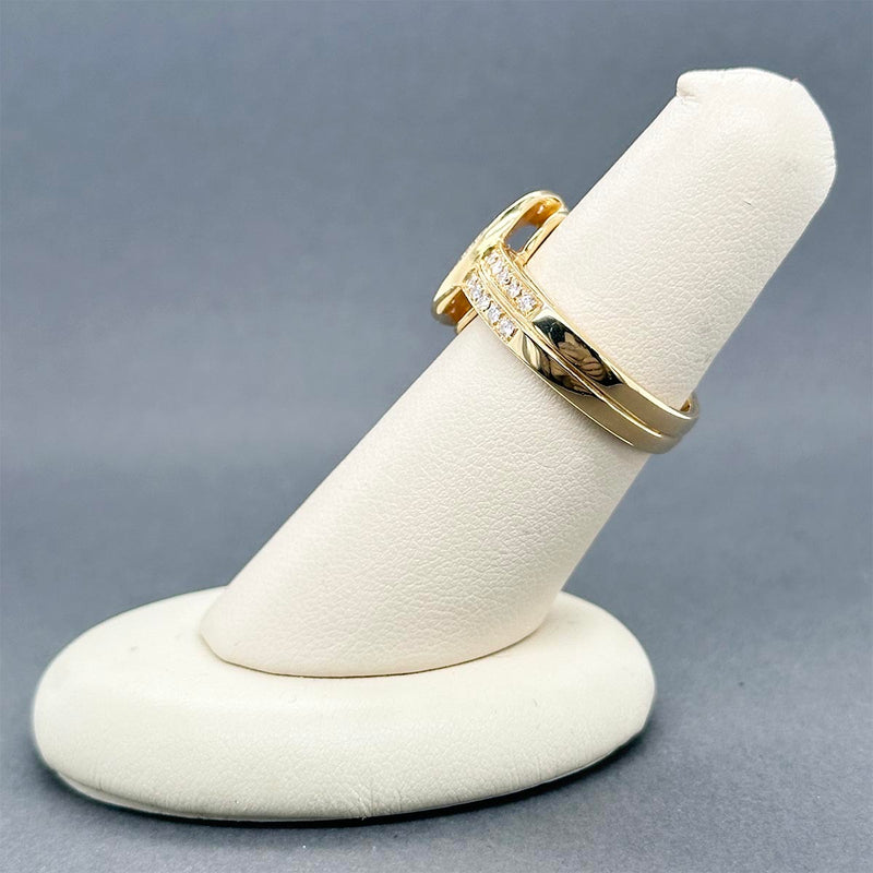 Estate Di Modolo 18K Y Gold 0.80ctw Diamond Ring