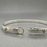 Estate Tiffany & Co. SS 18 Hook & Eye Bracelet