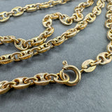 Estate 18K Y Gold 3.8mm 28.25” Anchor Link Chain