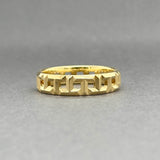 Estate Tiffany & Co. 18K Y Gold True Wide Ring