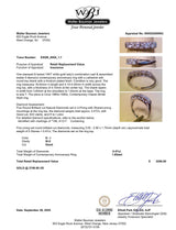 Estate 14K W Gold 0.47ctw 5 Diamond Ring