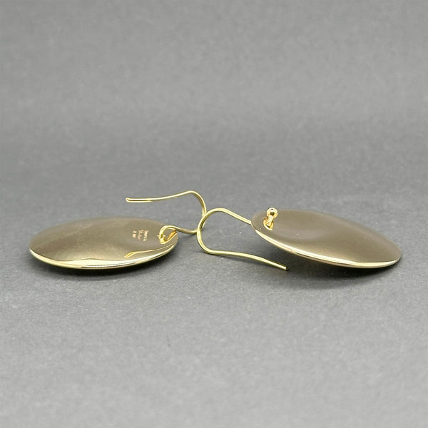 Estate Tiffany & Co. Peretti 18K Y Gold Disk Earrings