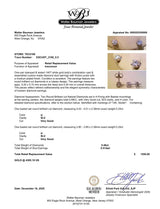 Estate 14K W Gold 0.48ctw H/SI2 Diamond Stud Earrings