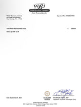 Estate 14K Tri-Color Gold 0.31ctw Diamond Crossover Ring