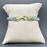Estate David Yurman SS 14 Classic Buckle Bangle