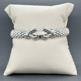 Estate Lagos SS 9mm Caviar Buckle Bracelet