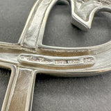 Estate Tiffany & Co. SS Picasso Loving Heart Brooch