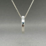 Estate Tiffany & Co. SS 1837 Circle Pendant