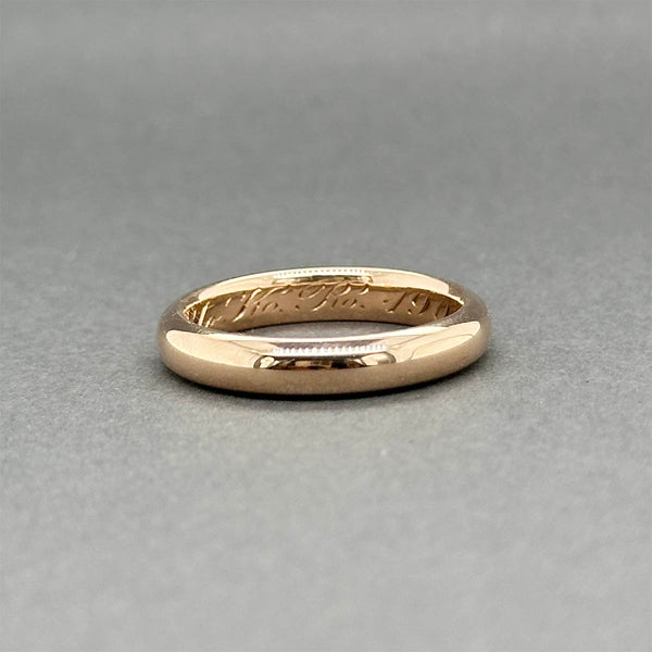 Estate Antique 14K R Gold 3.58mm Polished Ring