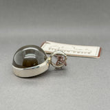 Estate Stephen Dweck SS 77.96ct Star Grey Moonstone Enhancer Pendant