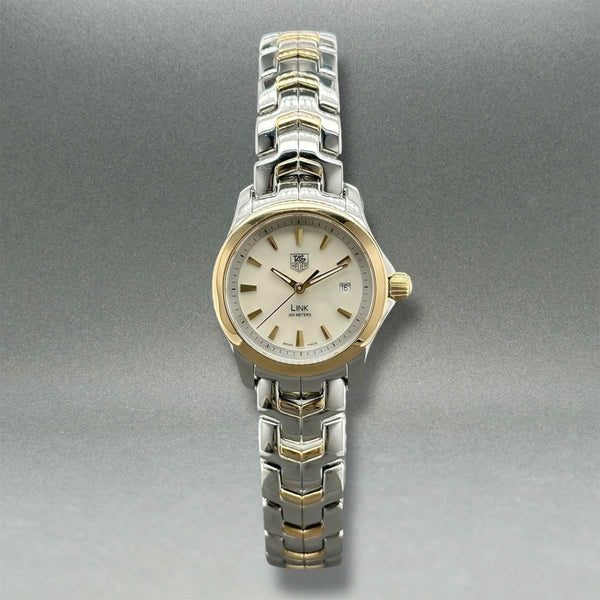 Estate Tag Heuer Ladies Link Quartz Watch ref#wjf1352