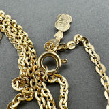 Estate 18K Y Gold 2.63mm 23.25” Cable Chain