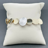 Estate Frederic Duclos YGP Teardrop Link Bracelet