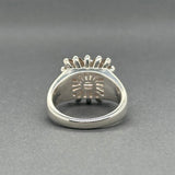 Estate Lagos SS 0.15ctw Diamond Pret-a-Porter Daisy Ring