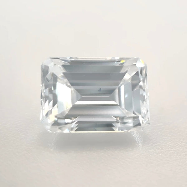 Estate 1.10ct D/VS2 EmeraldCUT Diamond GIA