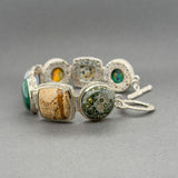 Estate SS Multi-Stone Bracelet