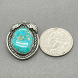 Estate SS Turquoise South West Pendant Enhancer