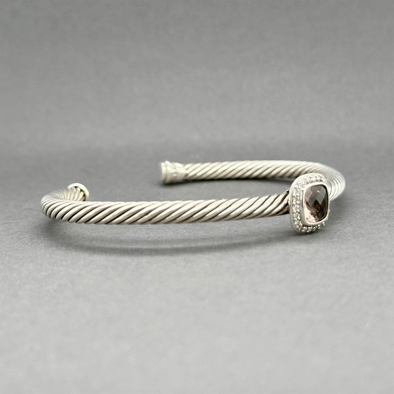 Estate David Yurman SS Noblesse Cuff Bracelet