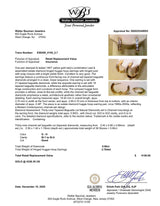 Estate 14K Y Gold 0.90ctw G-H/SI1-2 Diamond Huggie Earrings