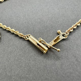 Estate 14K Y Gold 1.61mm 24” Rope Chain