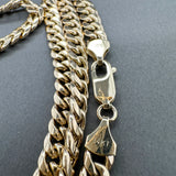 Estate 14K Y Gold Hollow 6.11mm 18” Curb Link Chain