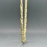 Estate 14K Y Gold 7.06mm 20” Anchor Link Chain