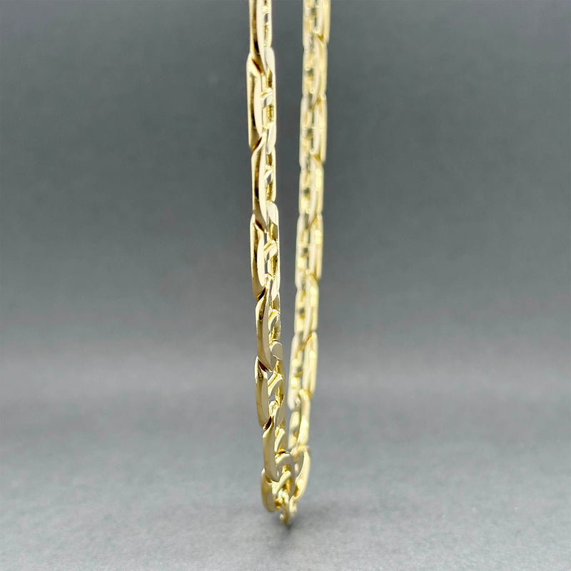Estate 14K Y Gold 7.06mm 20” Anchor Link Chain