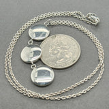 Estate Tiffany & Co. SS Triple Circle Drop Pendant