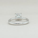 14K W Gold 0.35ctw G/SI2 Diamond Mounting