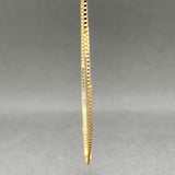 Estate 14K Y Gold 1.0mm 18.5” Box Chain
