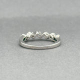 Estate 14K W Gold 0.51ctw H-I/SI2-I2 Diamond Ring