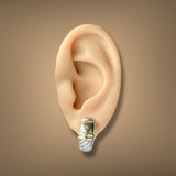 Estate David Yurman SS 14 Metro Clip Earrings